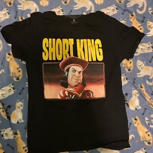 Funny Meme Lord Farquad Shrek Shirt, Short King
